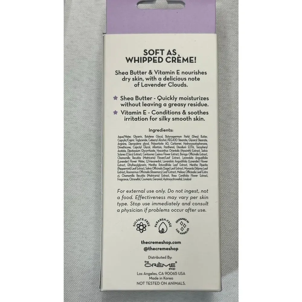 The Crème Shop Llama Face Mask & Lavender Hand Lotion Gift Set of 3